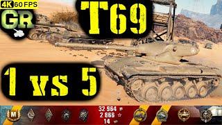 World of Tanks T69 Replay - 9 Kills 3.9K DMG(Patch 1.4.1)