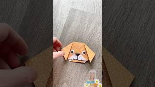 Easy Origami Dog Craft for Kids  | Fun Paper Folding with Miss Daisy