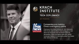 Chairman Keith Krach: CEOs are making China contingency plans