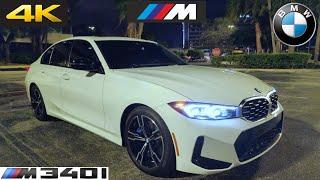 2023 BMW M340i - POV Night Drive 4K (Binaural Audio) 10 Speaker HiFi Sound System