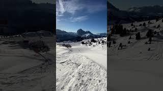 Skier Daniel Moroder going HUGE. #shorts #skiing #airtime #mountains