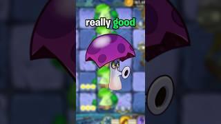 Scaredy shroom in PvZ2 is really good #shorts #pvz #pvz2