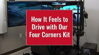 ButtKicker Four Corners Kit | Sim Racing Solution