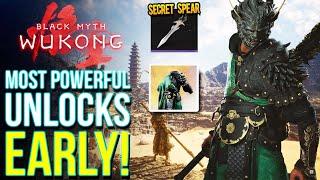 Don't Miss These Amazing Early UNLOCKS and UNIQUE WEAPON in Black Myth Wukong (Wukong Tips & Tricks)