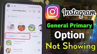 instagram general or primary kaise kare | How to get primary and general dms on instagram