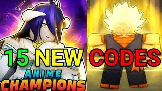 NEWEST WORKING CODES FOR ANIME CHAMPIONS SIMULATOR 2024 | ROBLOX ANIME CHAMPIONS CODES 2024