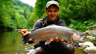 Ловля на нимфы в Закарпатье / Fly Fishing on nymph in Carpathians river.