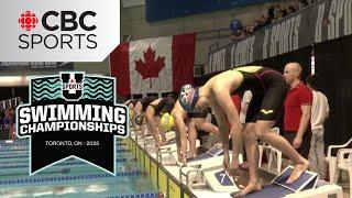 U SPORTS RECORD in women's 50m freestyle final at Championships in Toronto | #CBCSports