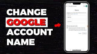 How to Change Gmail Account Name (2024) [Tutorial]