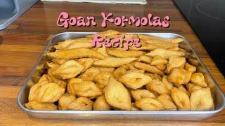 Goan Kormolas Recipe || Goan Christmas Sweets || Goan Taste Kitchen