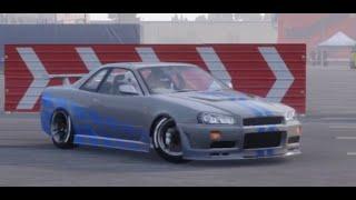 Carx Drift Racing | How to make Paul Walkers Skyline Livery from 2 Fast 2 Furious - PS4