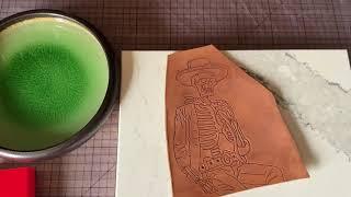 How to Case Leather for Tooling and Wet Forming