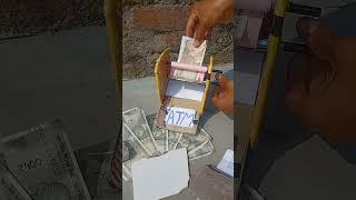 This Machine Turns Paper into Money! #moneytips #gadgetsshorts #artshorts