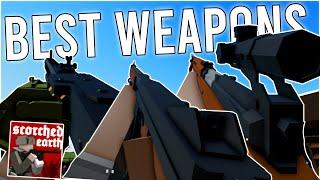 The BEST WEAPONS In Scorched Earth Roblox!