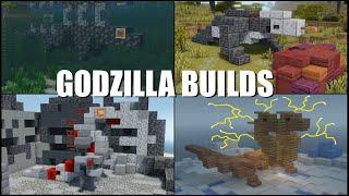 Minecraft: 10+ Godzilla & Kong Builds!