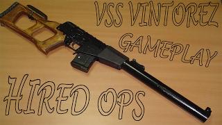 Hired Ops - ВСС Винторез/VSS Vintorez gameplay