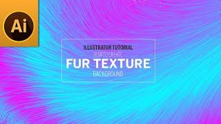 Vector Fur Texture Background | AllFreePik | How to Create Fury Background in Adobe Illustrator