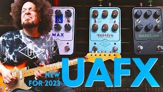 UAFX | Galaxy Tape Echo, Max Dual Compressor & DelVerb