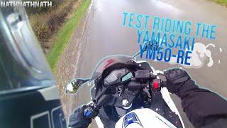 Test Riding The Yamasaki YM50-RE 2018 - MotoVlog #1