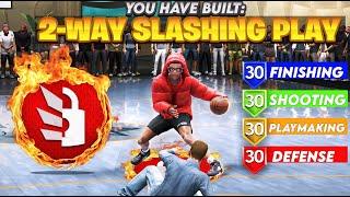 NEW 2-WAY SLASHING PLAYMAKER BUILD WILL BREAK NBA 2K23! OVERPOWERED BEST POINT GUARD BUILD 2K23!