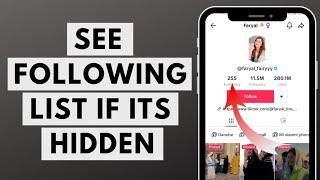 How to See Following List of TikTok Account if it's Hidden in 2023 (Very Easy)