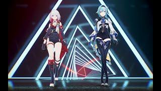 【Genshin × Honkai：Star Rail MMD／4K／60FPS】Eula × Topaz【Worth It】