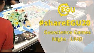 #shareEGU20: Geoscience Games Night Live Stream!