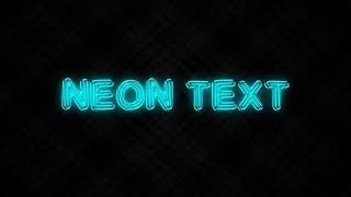 Vegas Pro 15: How To Make Neon Text - Tutorial #280