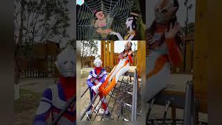 格丽乔和葫芦娃被挠脚心#奥特曼 #挠痒痒 #赛罗奥特曼 #奥特曼儿童动画片 #奥特曼动画片儿童3-6岁