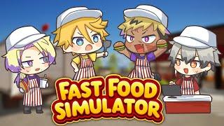 COOKIN' w/ Vanta, Wilson, and Claude【Fast Food Simulator | #NIJISANJI EN | #RyomaBarrenwort】