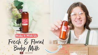 Fresh & Floral Body Milk Spray Recipe