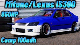 Mifune/Lexus IS300 100adh Comp Tune CarX Drift Racing! #carx #drift #tiktok #viral #trending #tuning