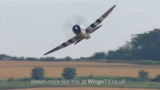 P-47 Thunderbolt flybys