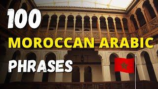 100 Moroccan Arabic phrases & expressions you need to know!!