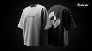 3D T-Shirt Mockup | Blender Tutorial (No Plugins)