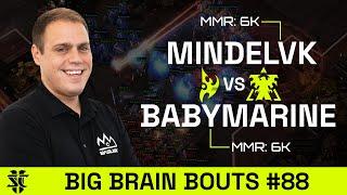 MindelVK VS BabyMarine | BASILISK Big Brain Bouts #88 | Starcraft 2