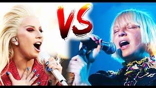 LADY GAGA VS SIA! Леди Гага - проблемы с голосом! Вокальные приемы, дающие побочные эффекты в пении!