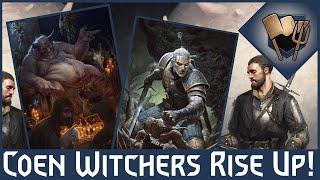 Big Combos With Uprising Witchers! (Gwent Northern Realms Deck)