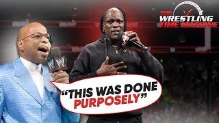 Teddy Long's angry rant on the R-Truth situation