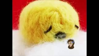 Valentines Gudetama | Needle Felt Tutorial & Speed Craft