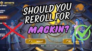 Infinite MagicRaid (IMR): Should YOU reroll for Mackin?