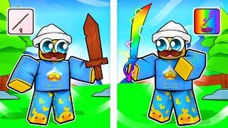 Unlocked Max Level Mythical Sword In Sword Simulator Roblox!