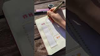 недельный планер  #journaling #bulletjournal #ежедневник #bujo