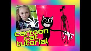 Картун кэт Тревор Хэндерсон простой способ лепки из пластилина  Cartoon Cat Trevor Henderson