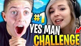 TOP 1 YESMAN CHALLENGE AVEC DEUJNA SUR FORTNITE BATTLE ROYALE !!!