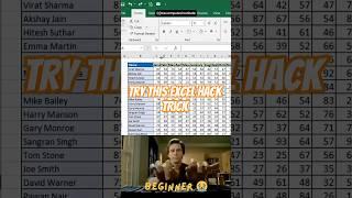 try this tricks #exceltips #exceltricks #exceltutorial  #spreadsheet
