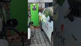 Auslastung von AC Ladesäulen und wohin mit dem Ladekabel im Winter #elektromobilität #ladesäulen