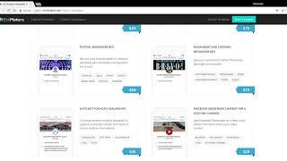 Chatbot Templates for Facebook Messenger on BotMakers