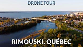 ️️Rimouski, Quebec 4K Drone Tour: Aerial Elegance with DJI Mini2 | Explore the St. Lawrence Beauty