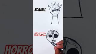 Incredibox Sprunki Normal Vs Horror #incredibox #sprunki #fnf #roblox